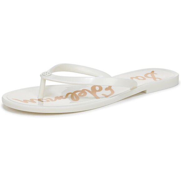 Sam Edelman Women's Dean Jelly Thong Flat Sandals - Picture 1 of 6